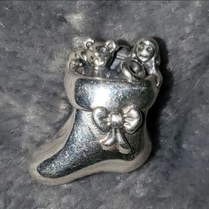 PANDORA "Santa's Stocking" Charm
